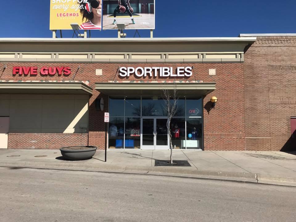 Sportibles is Open - Legends Outlets Kansas City - Outlet Mall, Deals,  Restaurants, Entertainment, Events and Activities