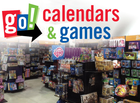 go calendars games and toys near me