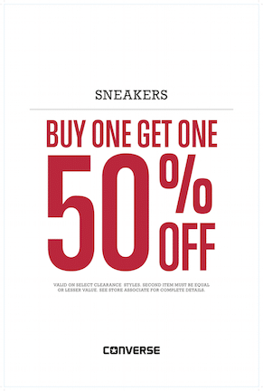 buy 1 get 1 50 off shoes