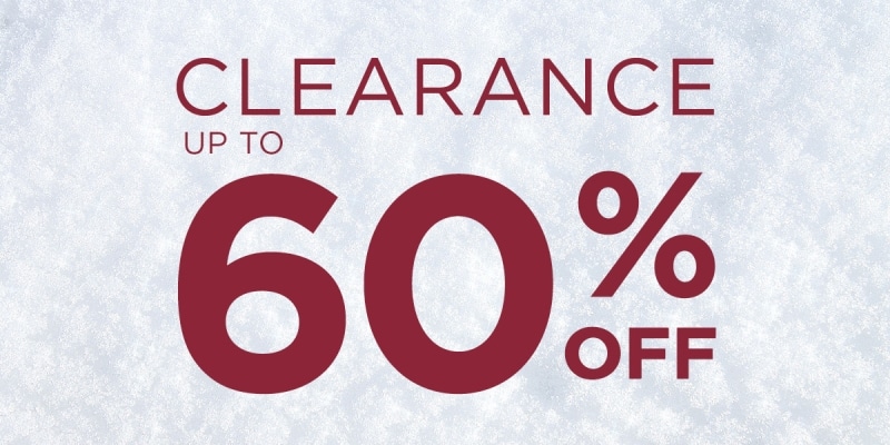 Up to 60% off entire store!