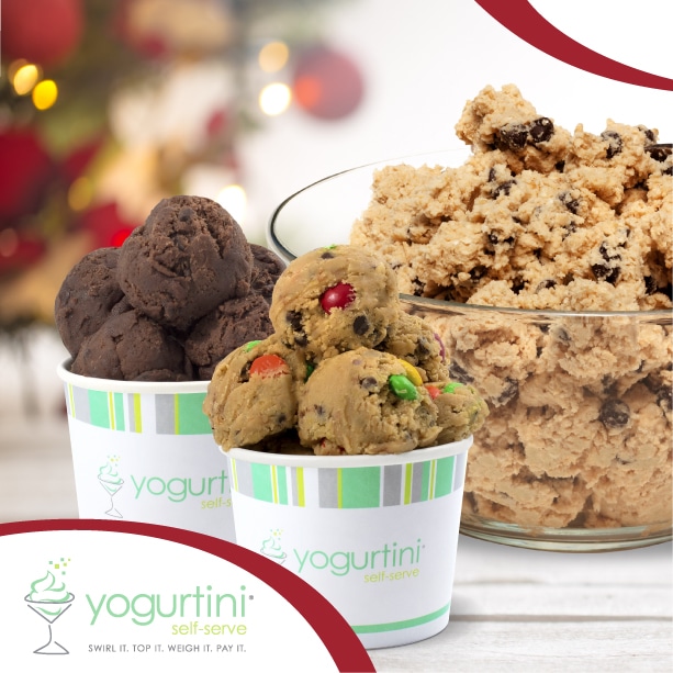 Spend $15, get a free scoop of Edible Cookie Dough!