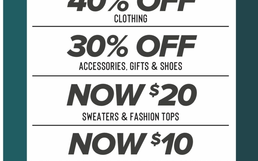 50% Off Puffer Jackets, Lounge & Holiday Items