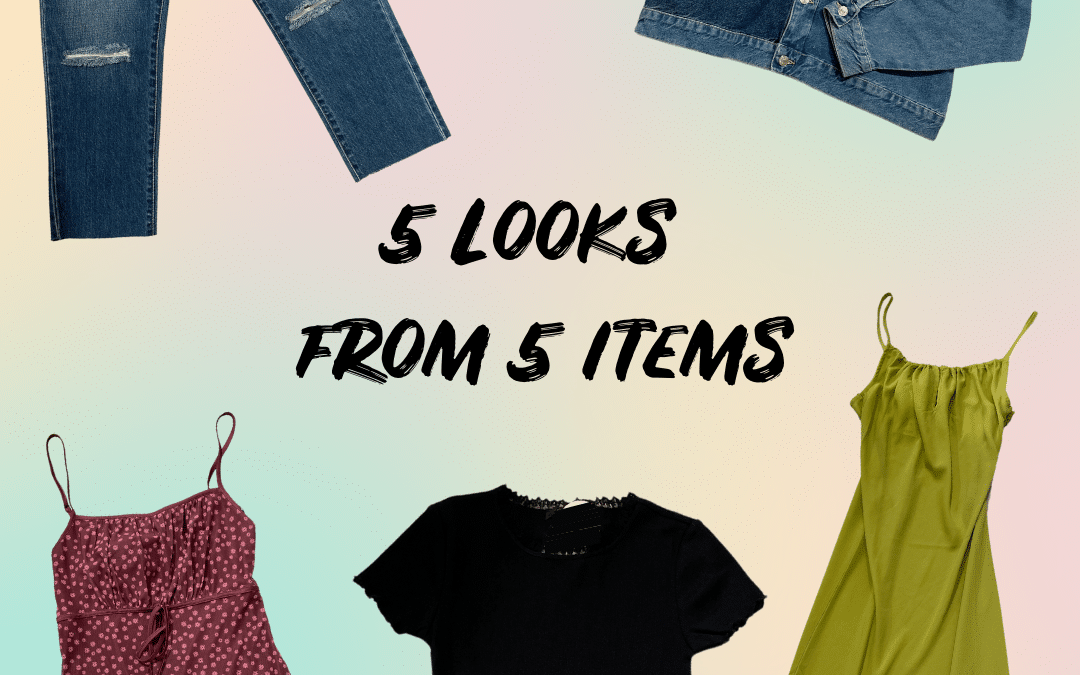 5 Looks from 5 Items