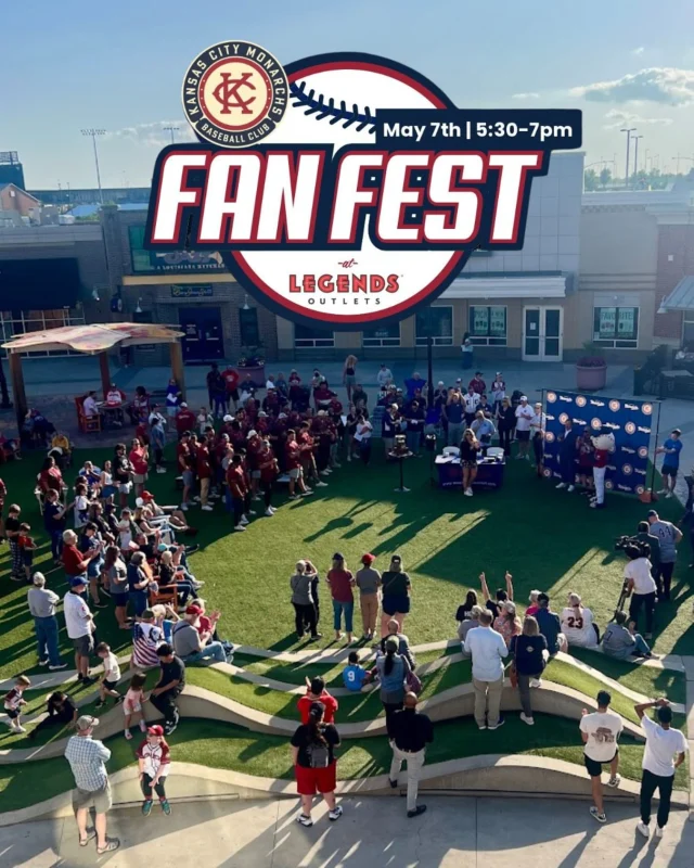 Who’s ready for this year’s @kc_monarchs Fan Fest?! 🎉 Mark your calendars for May 7th and get hyped — details dropping soon!

#kc #monarchs #kcmonarchs #fanfest #players #party #legendsoutlets #baseball