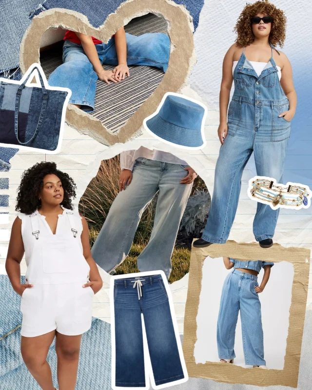 Denim on denim? Yeah, we call that a jean-ius move. Thank @torrid for your next ootd. 😉👖⁠
⁠
( #📷 @torrid )