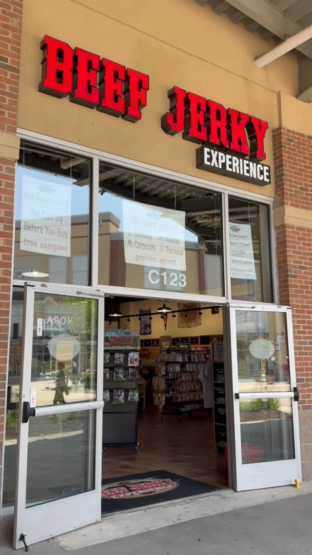 It’s #jerkyday— so go ahead, beef up your snack game with @beefjerkyoutletkc 🥩